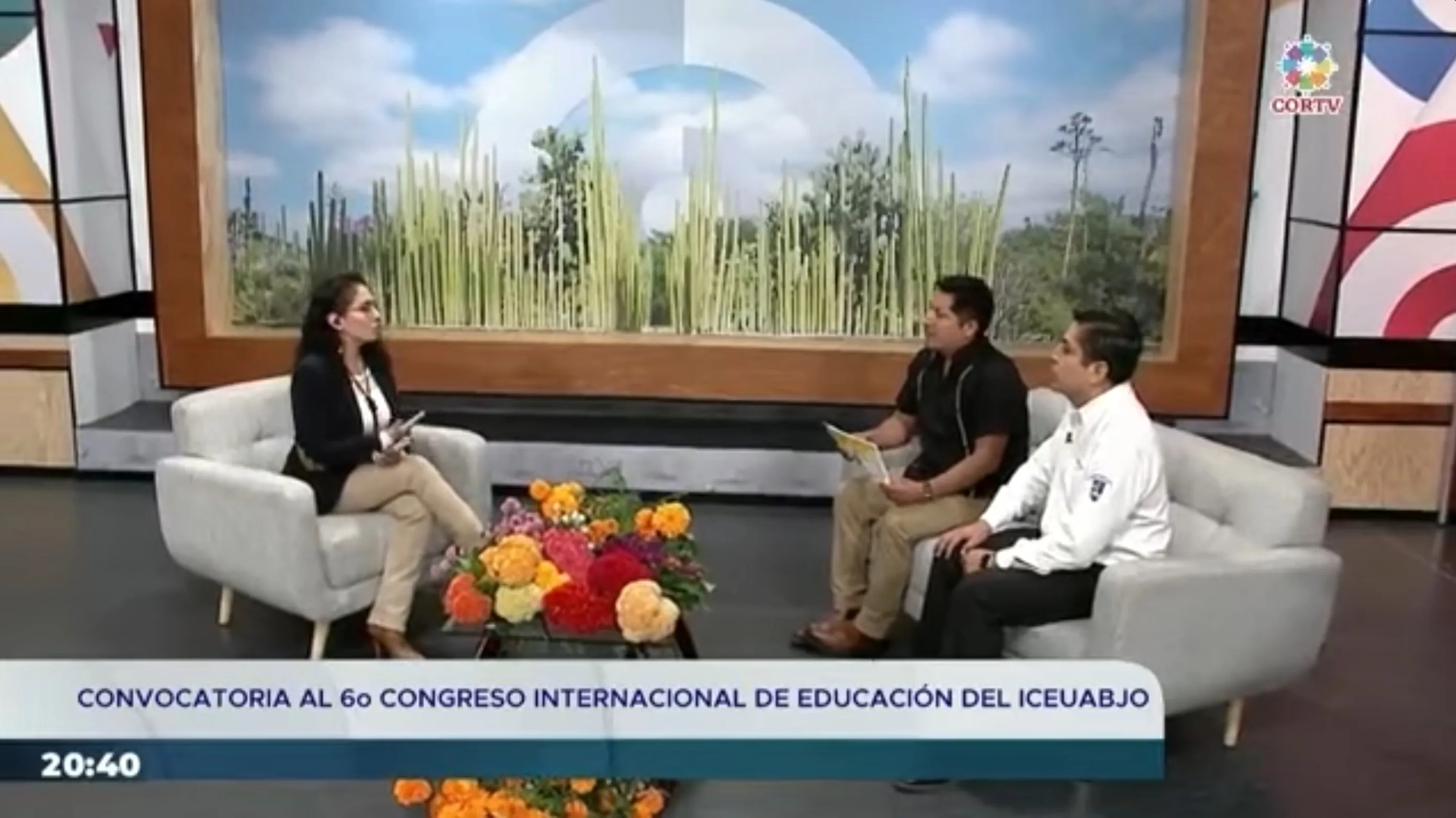 Entrevista CORTV Noticias/Congreso Internacional